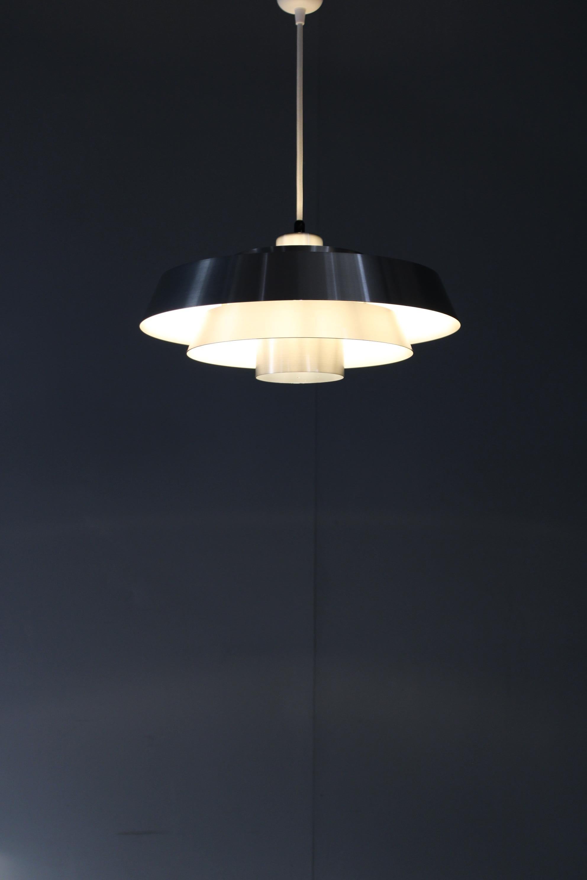 1970s Aluminium Pendant 