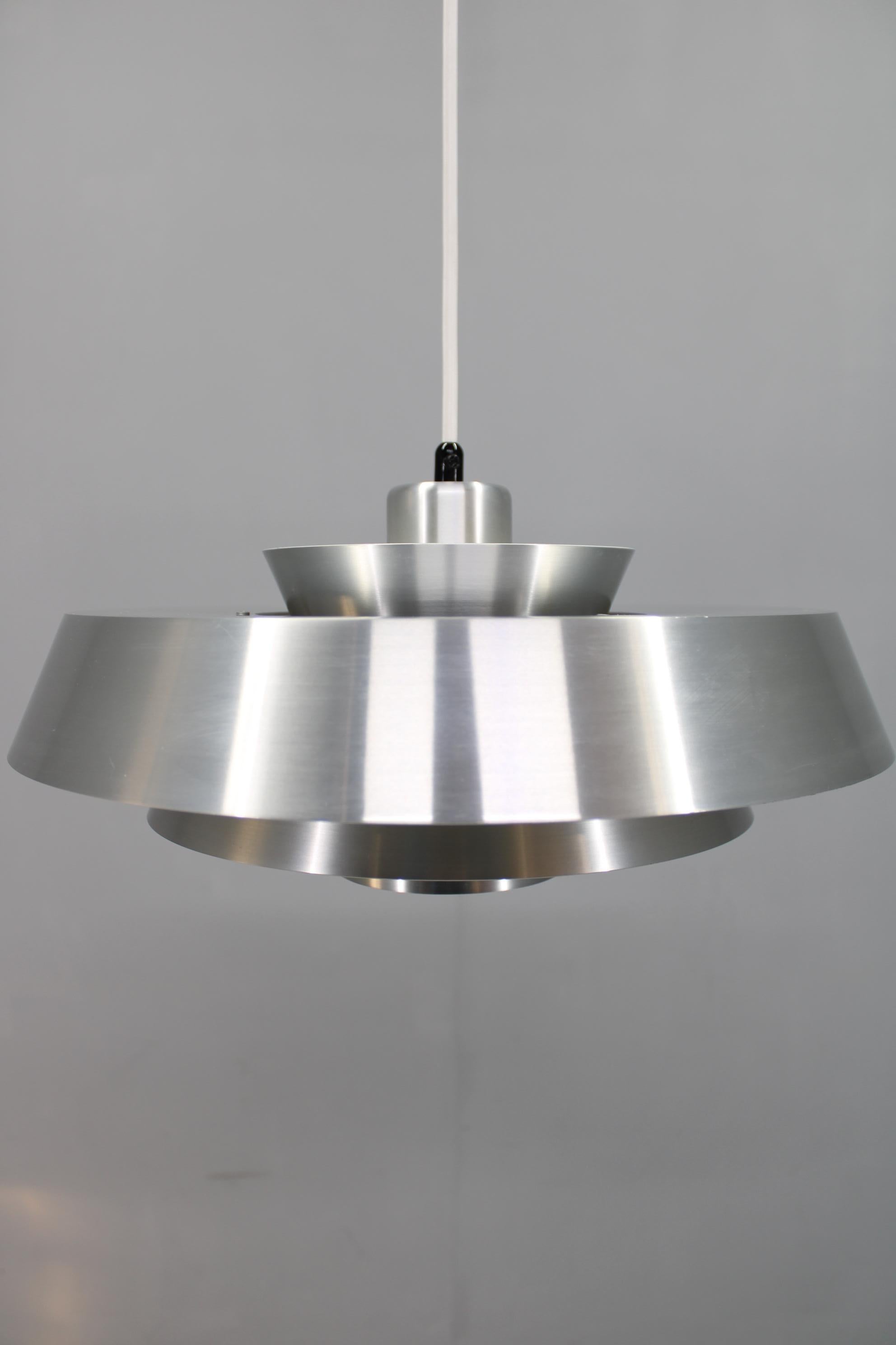 1970s Aluminium Pendant 
