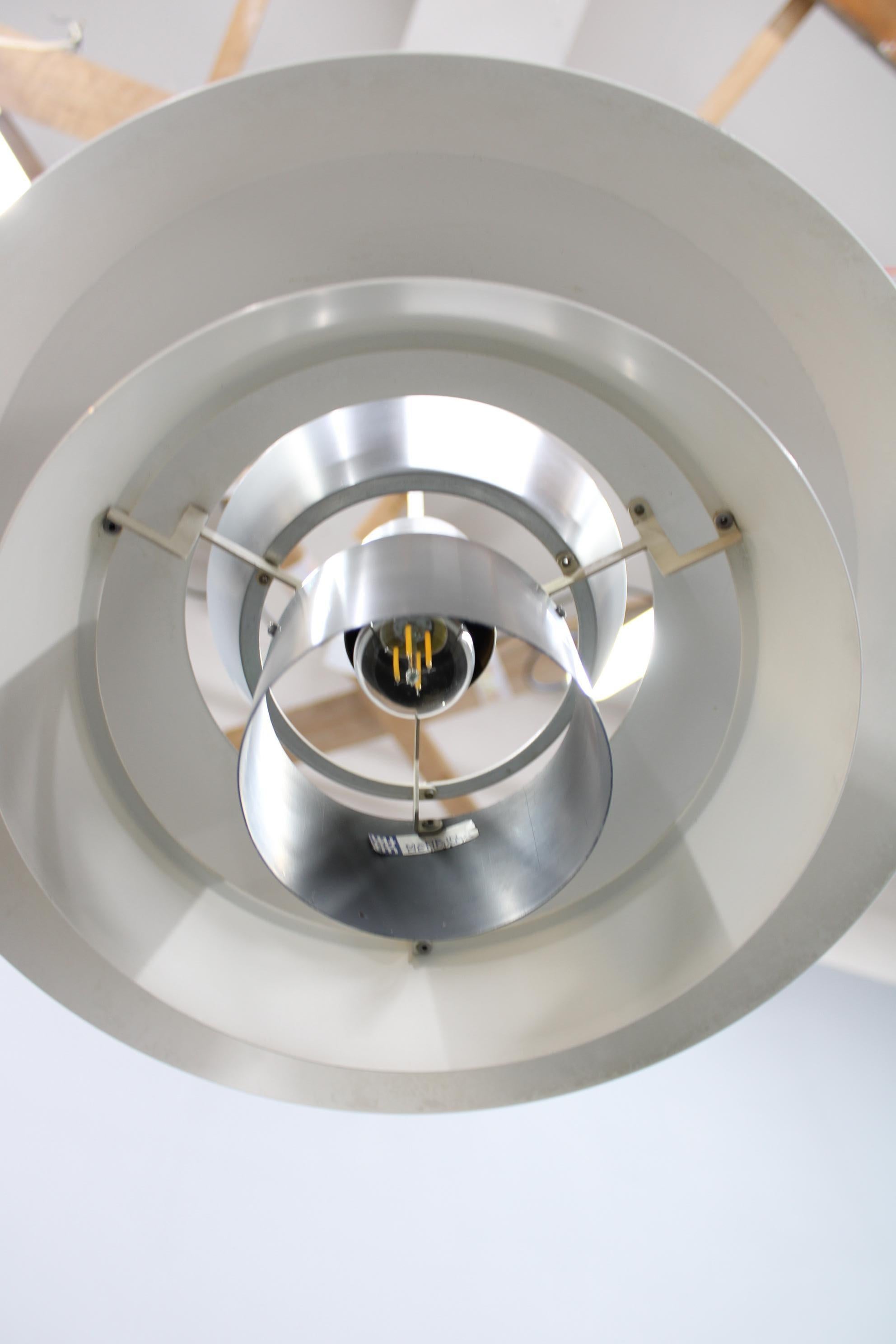 Late 20th Century 1970s Aluminium Pendant 
