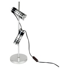 1970s Aluminium Table Lamp by VEB, Germany
