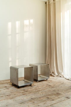 1970's Aluminium Tables