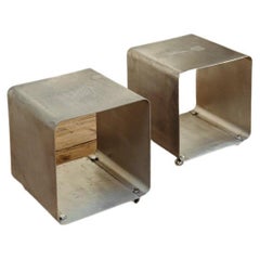 1970's Aluminium Tables