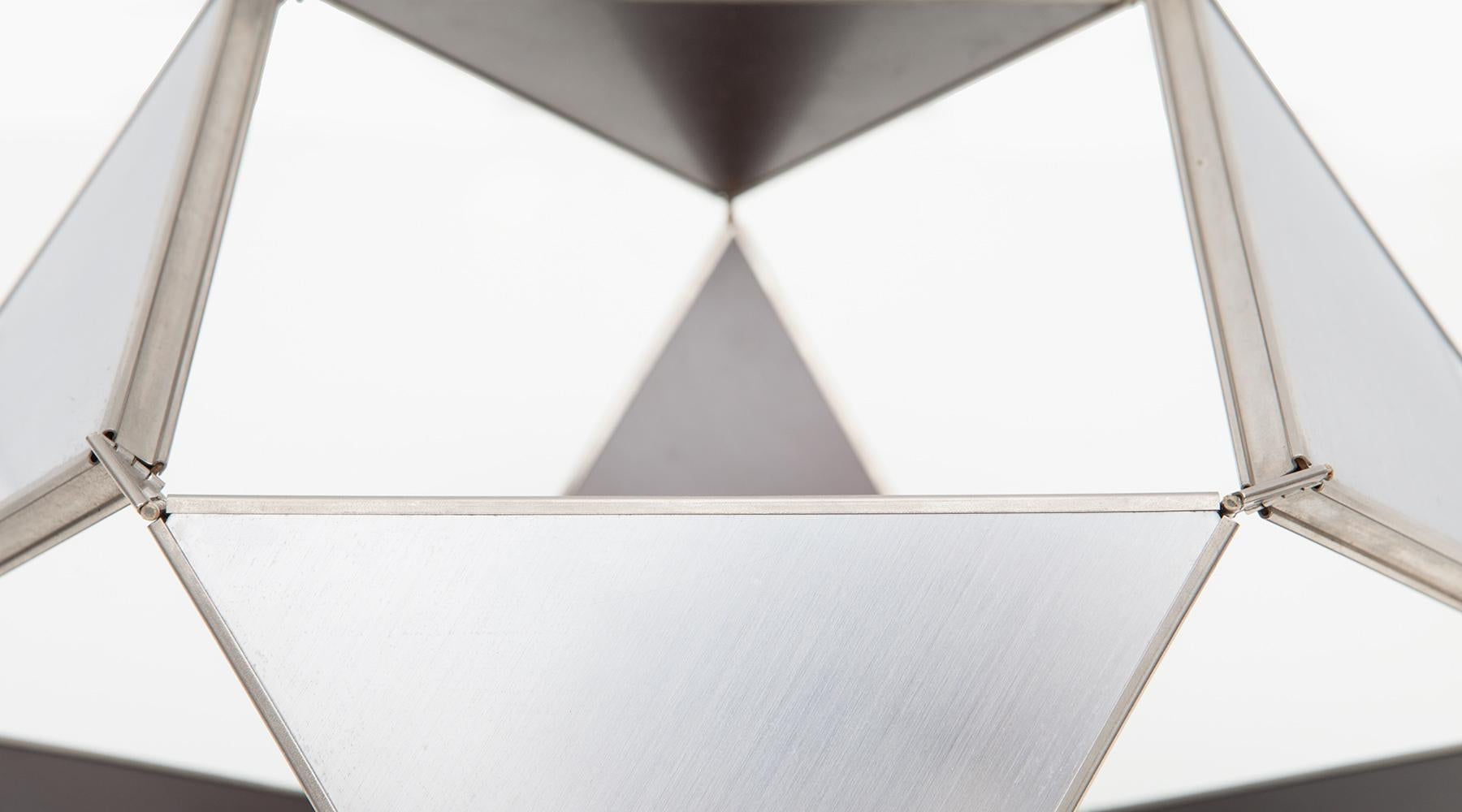 1970s Aluminum Sculpture by Buckminster Fuller In Excellent Condition In Frankfurt, Hessen, DE