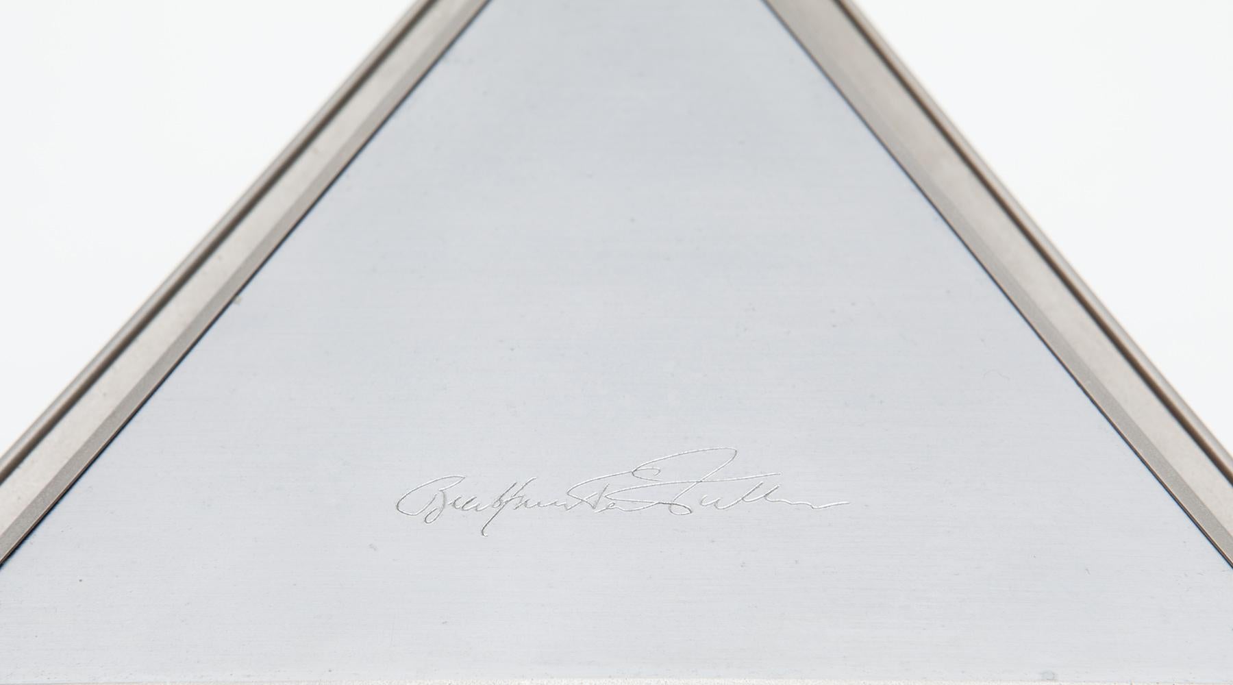 1970s Aluminum Sculpture by Buckminster Fuller 1