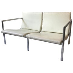 1970s Aluminum Settee