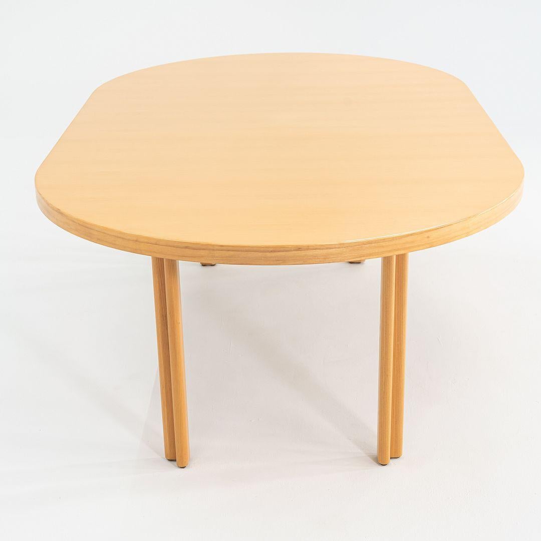 1970s Alvar & Aino Aalto for Artek H Leg Extension Dining Table in Beech For Sale 5
