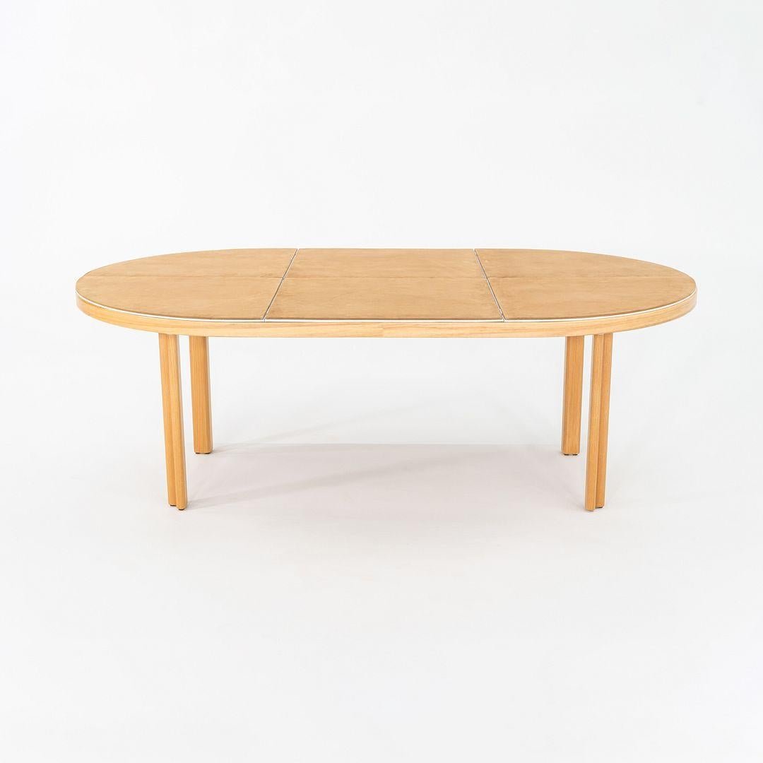 1970s Alvar & Aino Aalto for Artek H Leg Extension Dining Table in Beech In Good Condition For Sale In Philadelphia, PA