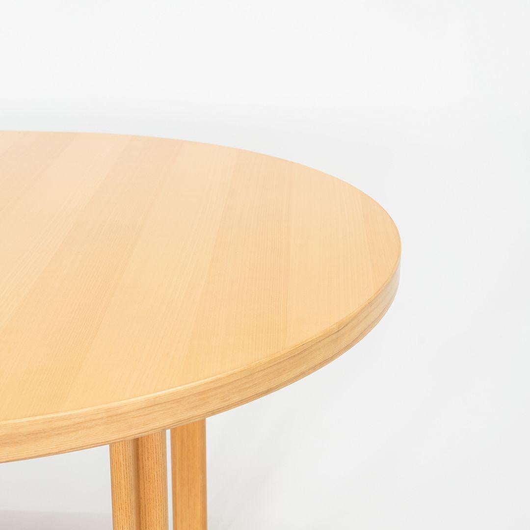 1970s Alvar & Aino Aalto for Artek H Leg Extension Dining Table in Beech For Sale 2