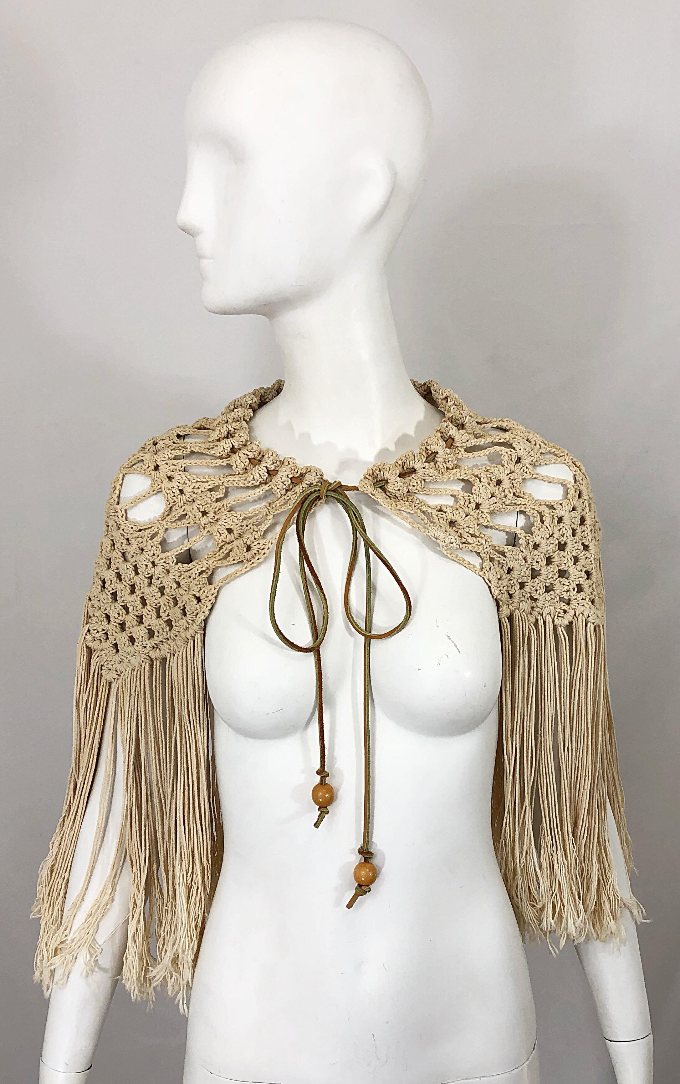 boho fringe belt