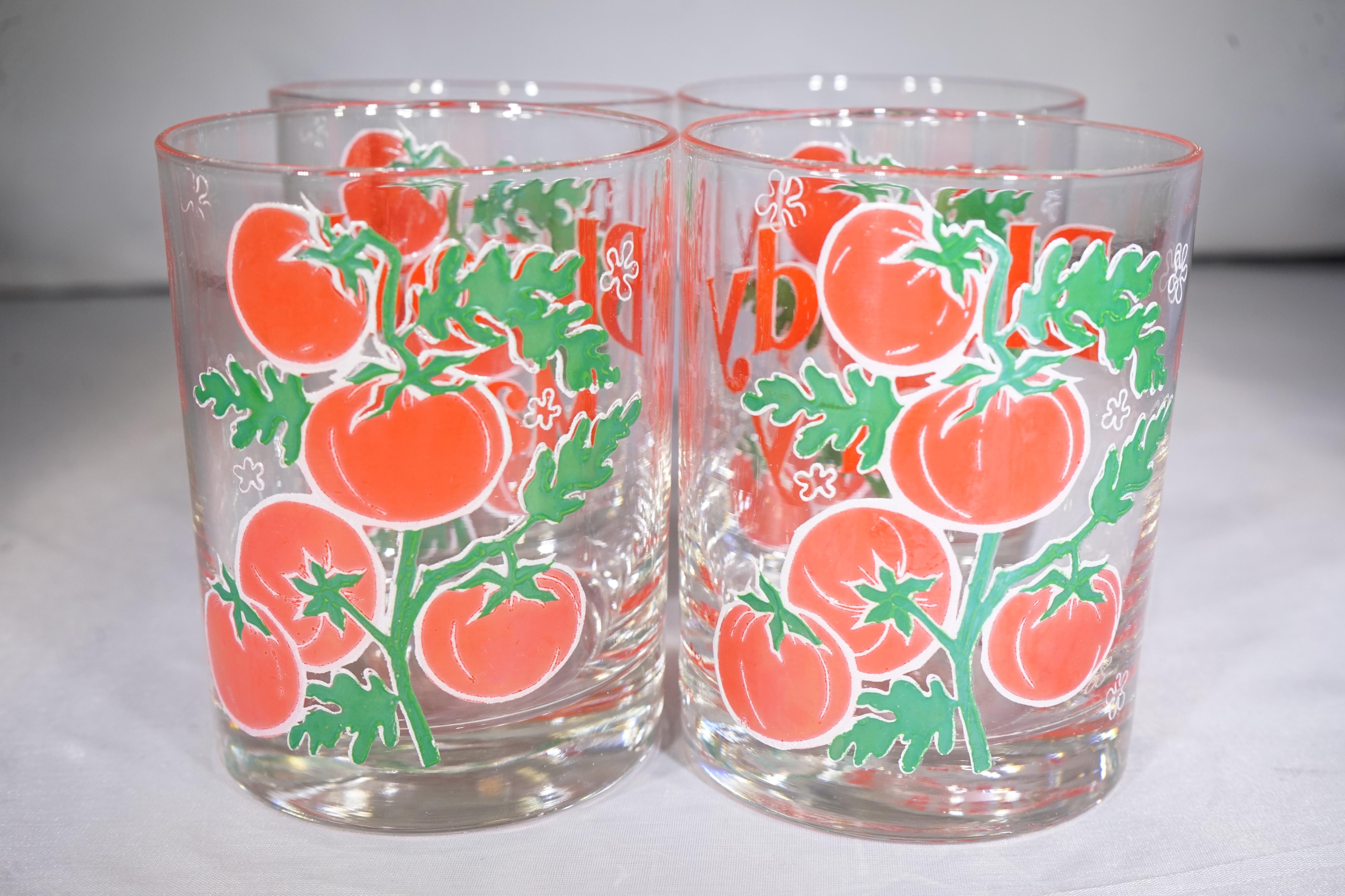 vintage bloody mary glasses