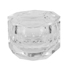 1970’s American Faceted Lucite Ice Bucket