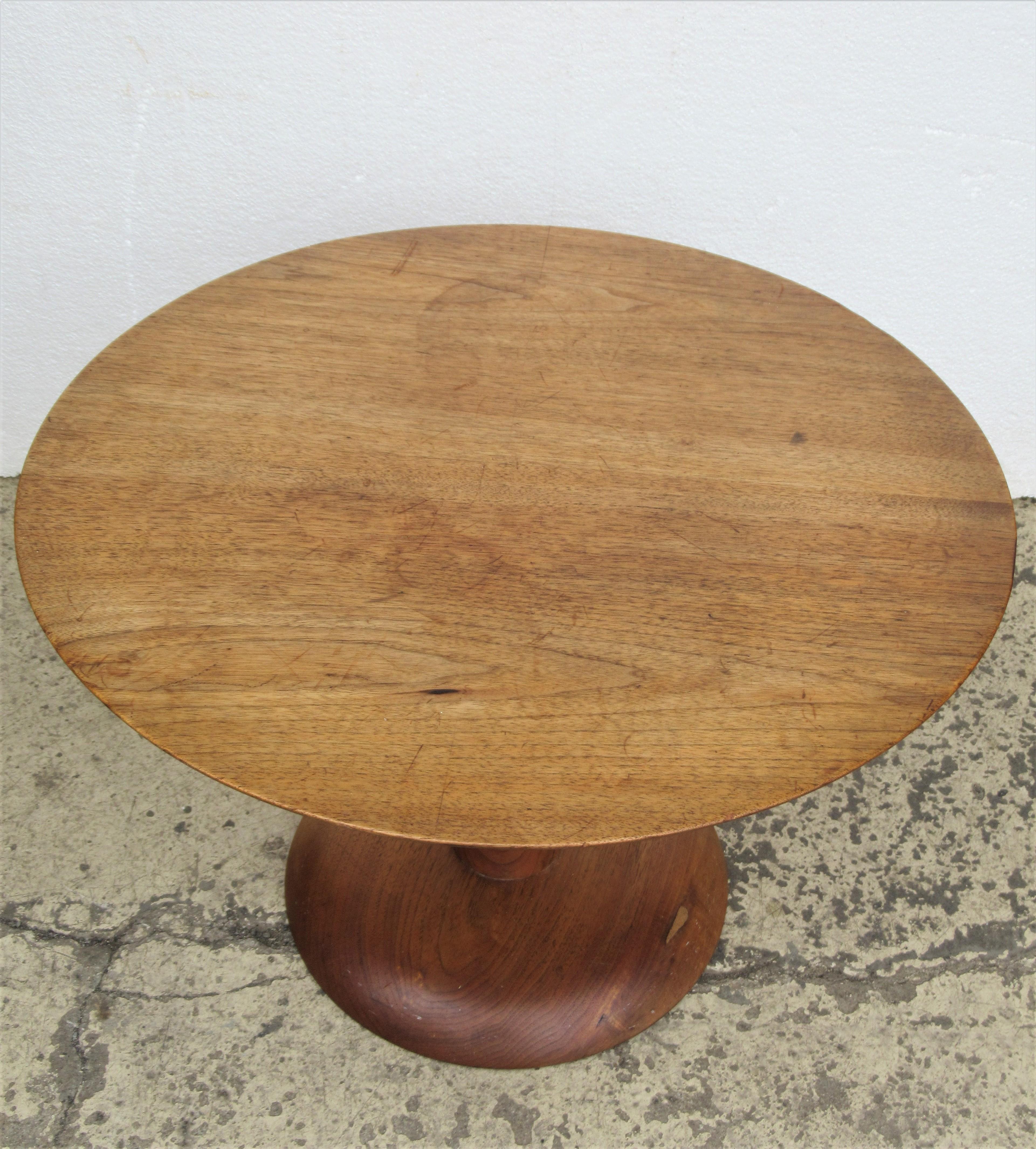 Hand-Crafted 1970s American Studio Craft Movement Table