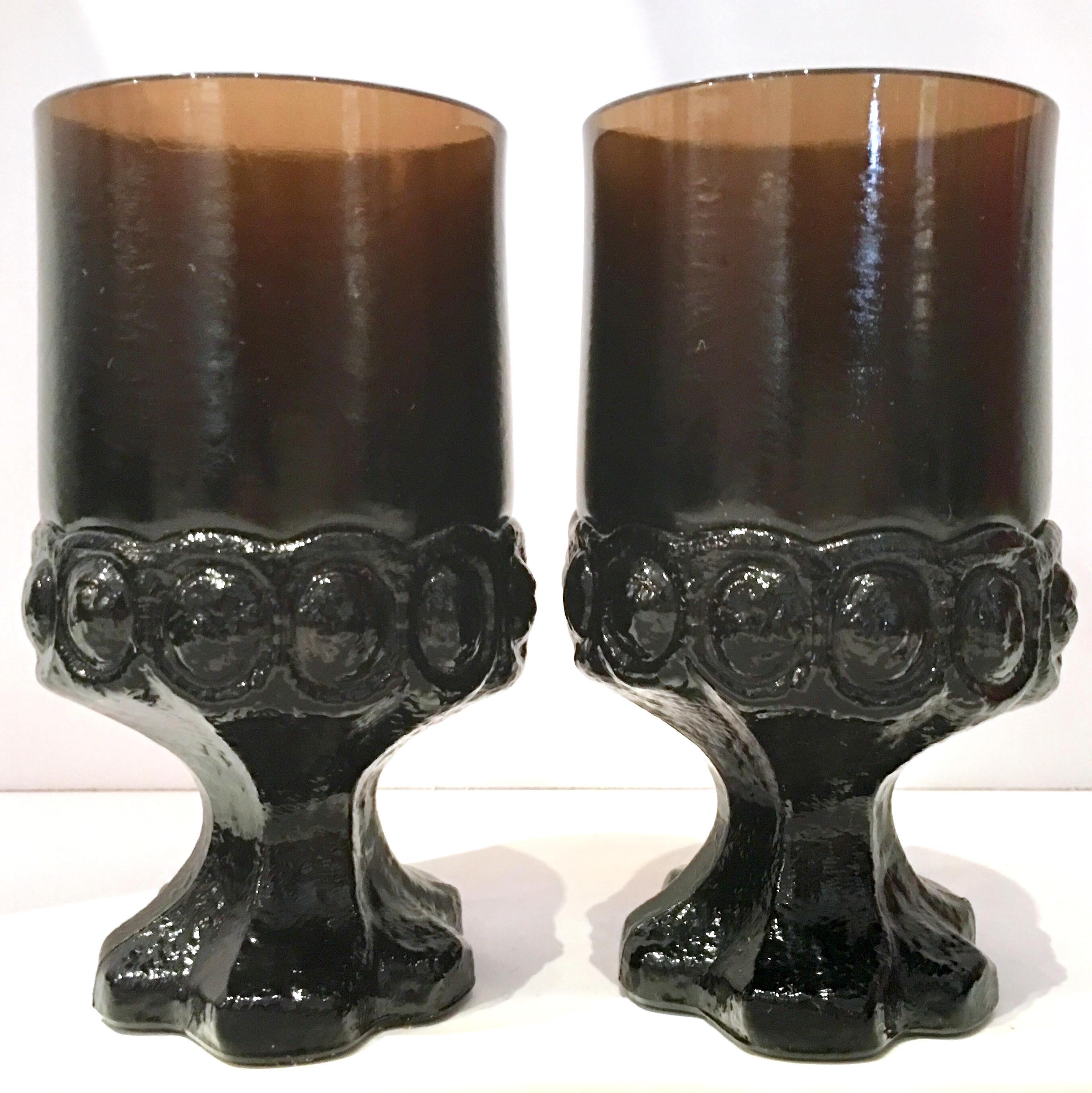 thumbprint glassware