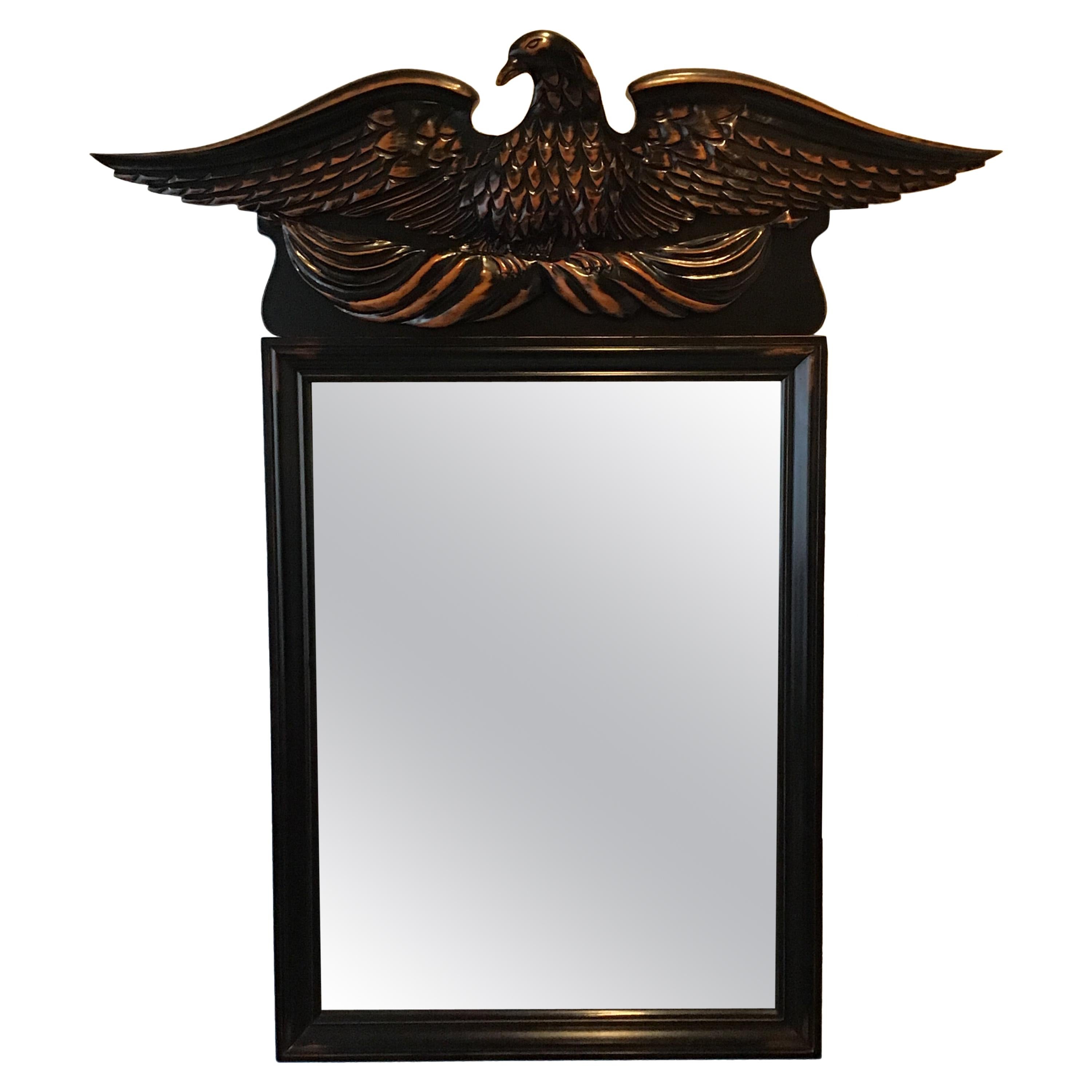 Eagle Mirror 262 For Sale on 1stDibs mirror with eagle on top