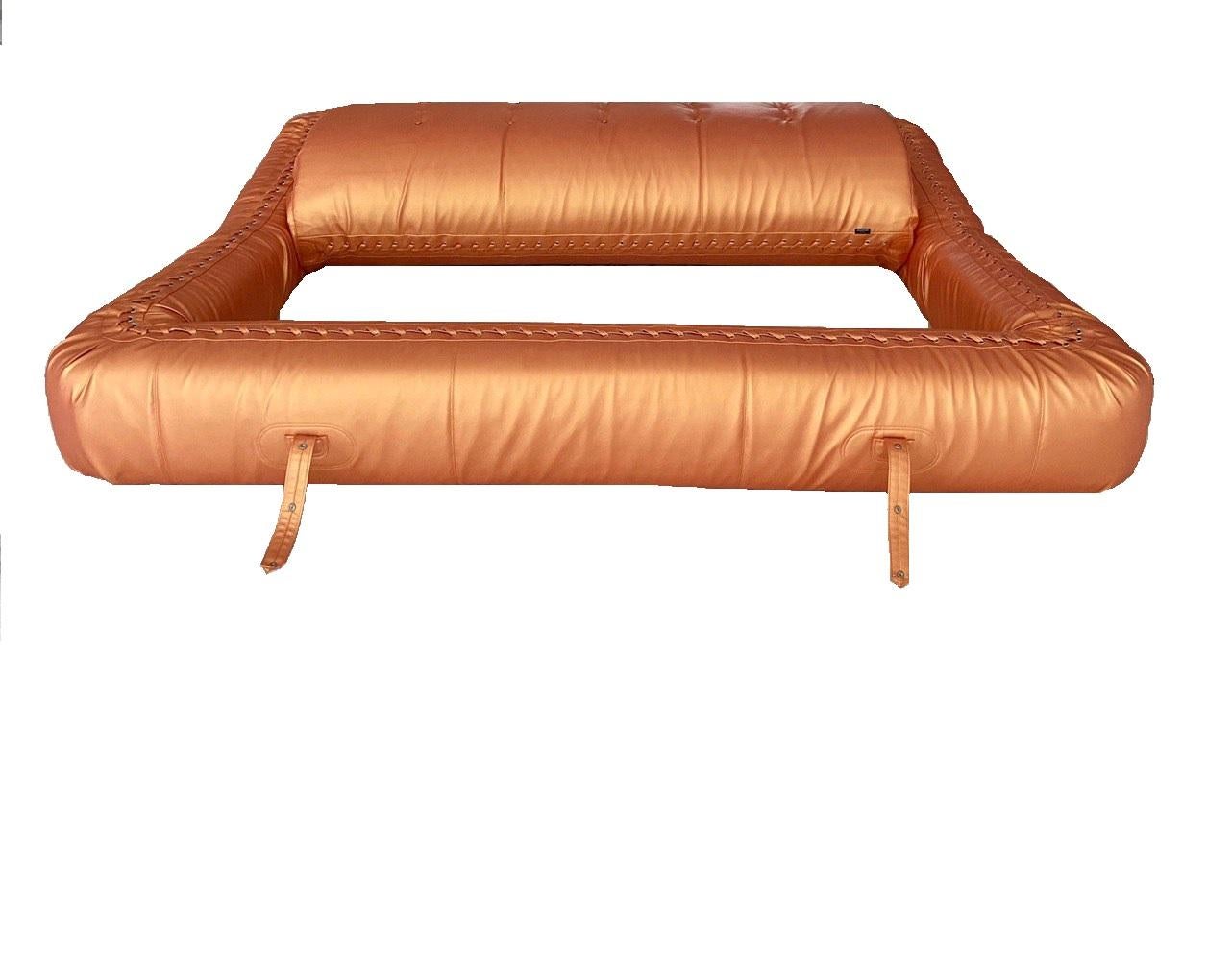 atollo leather sofa