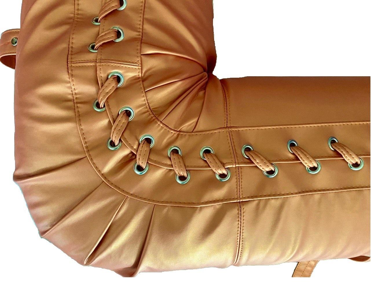 Contemporary 1970s Design  Anfibio Sofa Bed Atollo Relax Copper Fabric Becchi Giovannetti For Sale