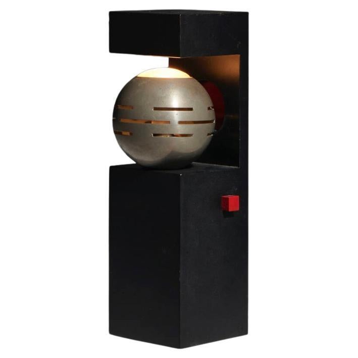 1970s Angelo Lelii Contrast Table Lamp by Arredoluce