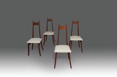 1970s  Angelo Mangiarotti Dining Room Chairs