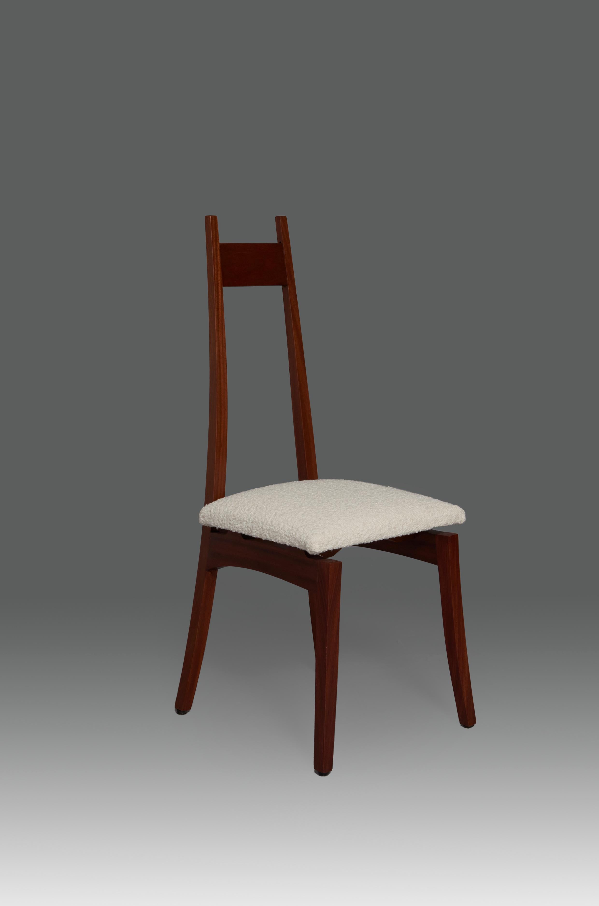 Late 20th Century 1970s  Angelo Mangiarotti Dining Room Chairs For Sale