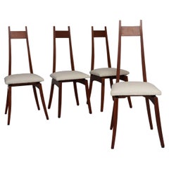 Retro 1970s  Angelo Mangiarotti Dining Room Chairs