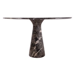 1970s Angelo Mangiarotti Dining Table in Fior Di Bosco Marble for Skipper, Italy