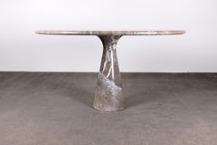 1970s Angelo Mangiarotti Dining Table in Mondragone Marble for Skipper, Italy