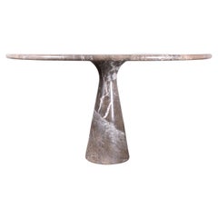 1970s Angelo Mangiarotti Dining Table in Mondragone Marble for Skipper, Italy