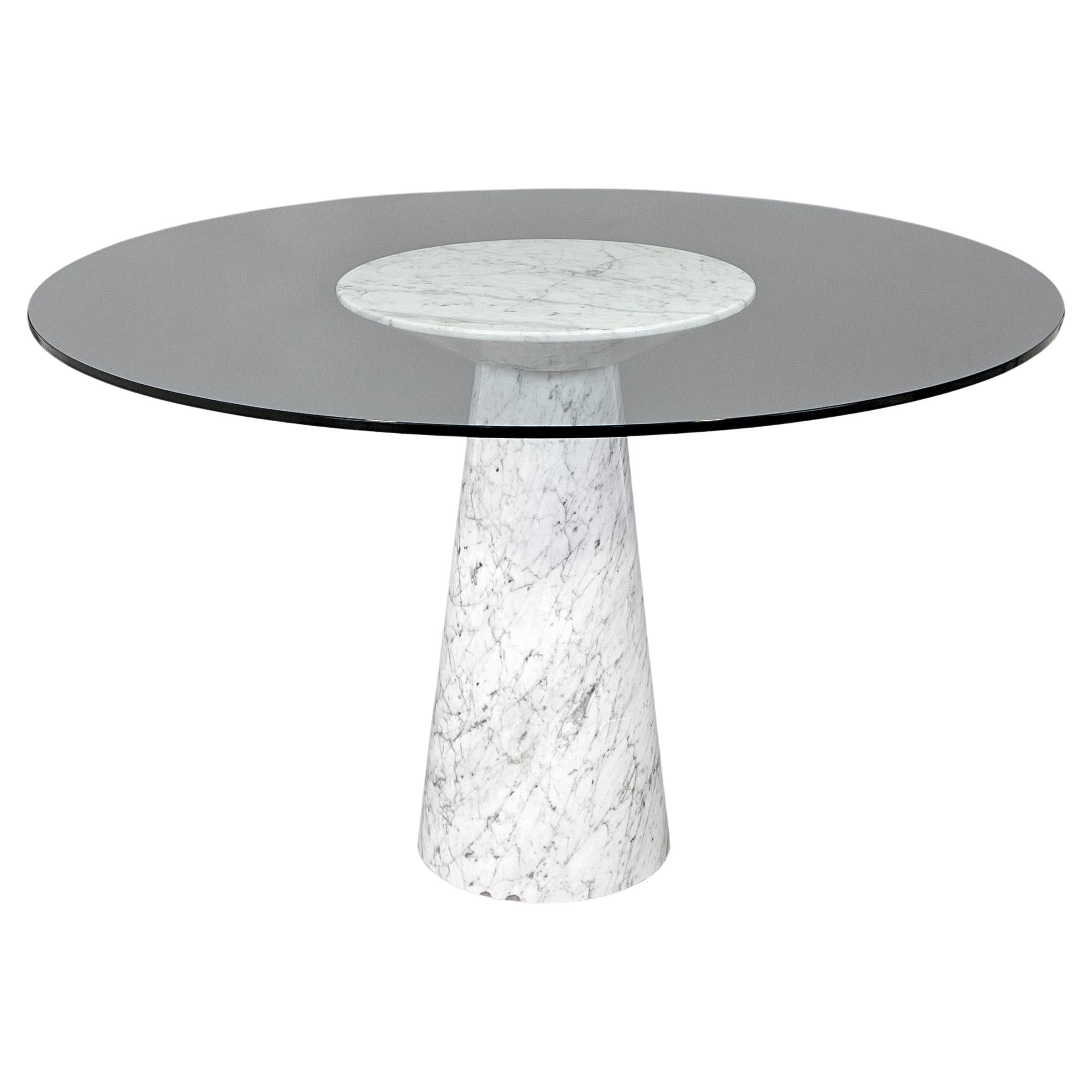 1970's Angelo Mangiarotti Marble Dining Table