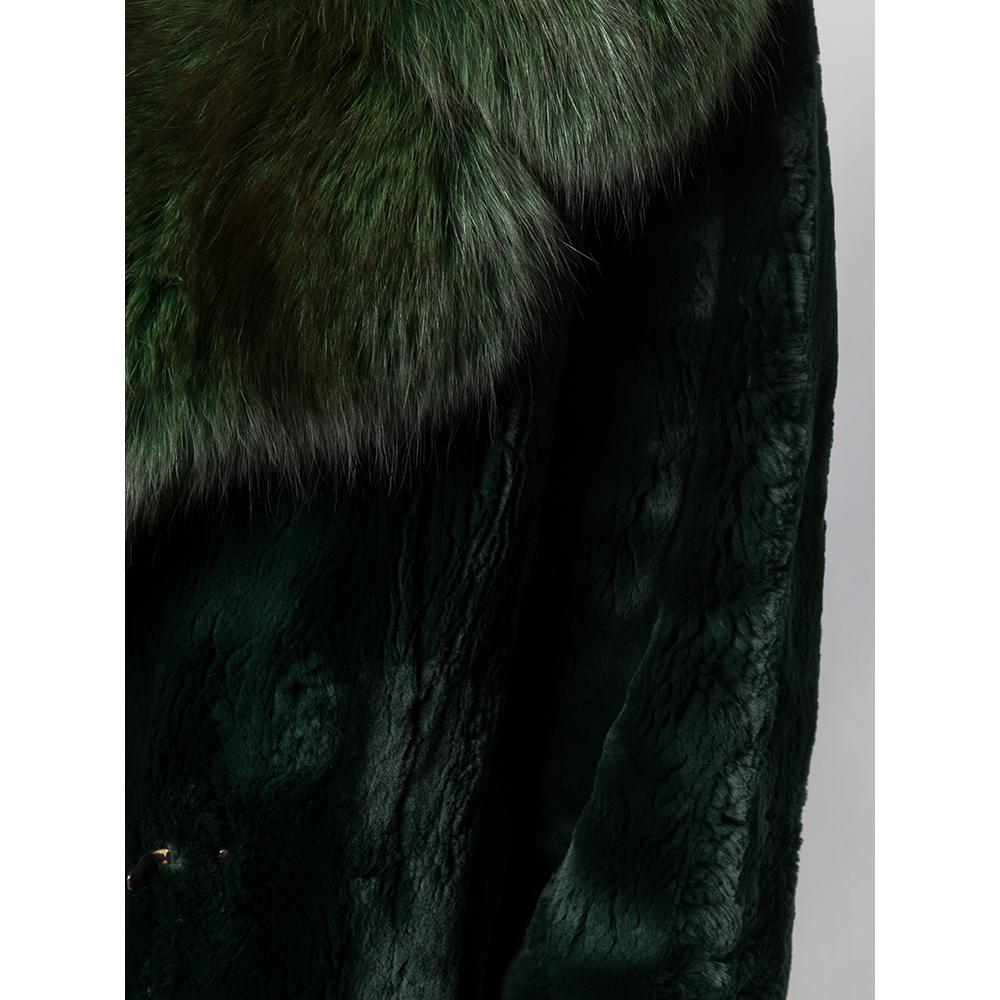 Black 1970s A.N.G.E.L.O. Vintage Cult Beaver Fur Coat