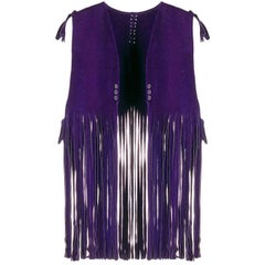 1970s A.N.G.E.L.O. Vintage Cult Fringes Vest