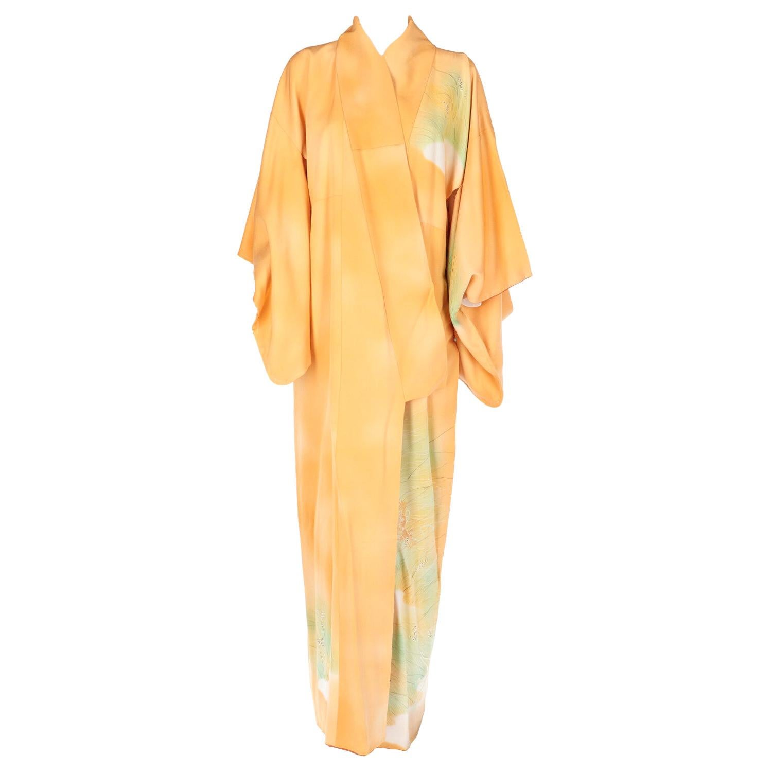 1970s A.N.G.E.L.O. Vintage Cult Long Kimono For Sale at 1stDibs