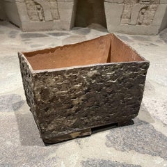 1970s Planter Box Textured Pottery Style of David Cressey