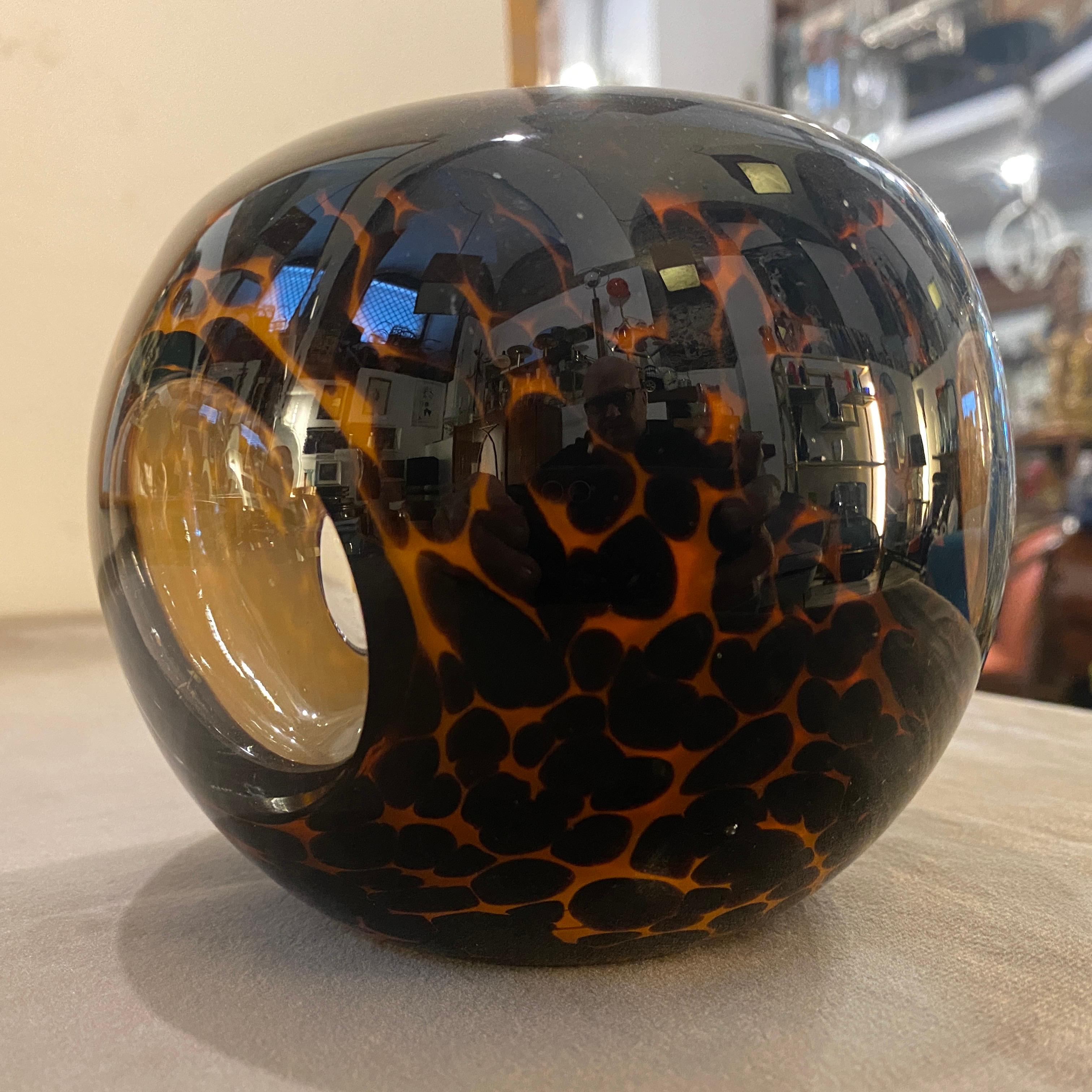 Italian 1970s Animalier Murano Glass Small Bowl Attributed to Barovier