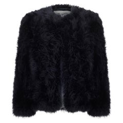 1970s Ann Green Marabou Feather Jacket