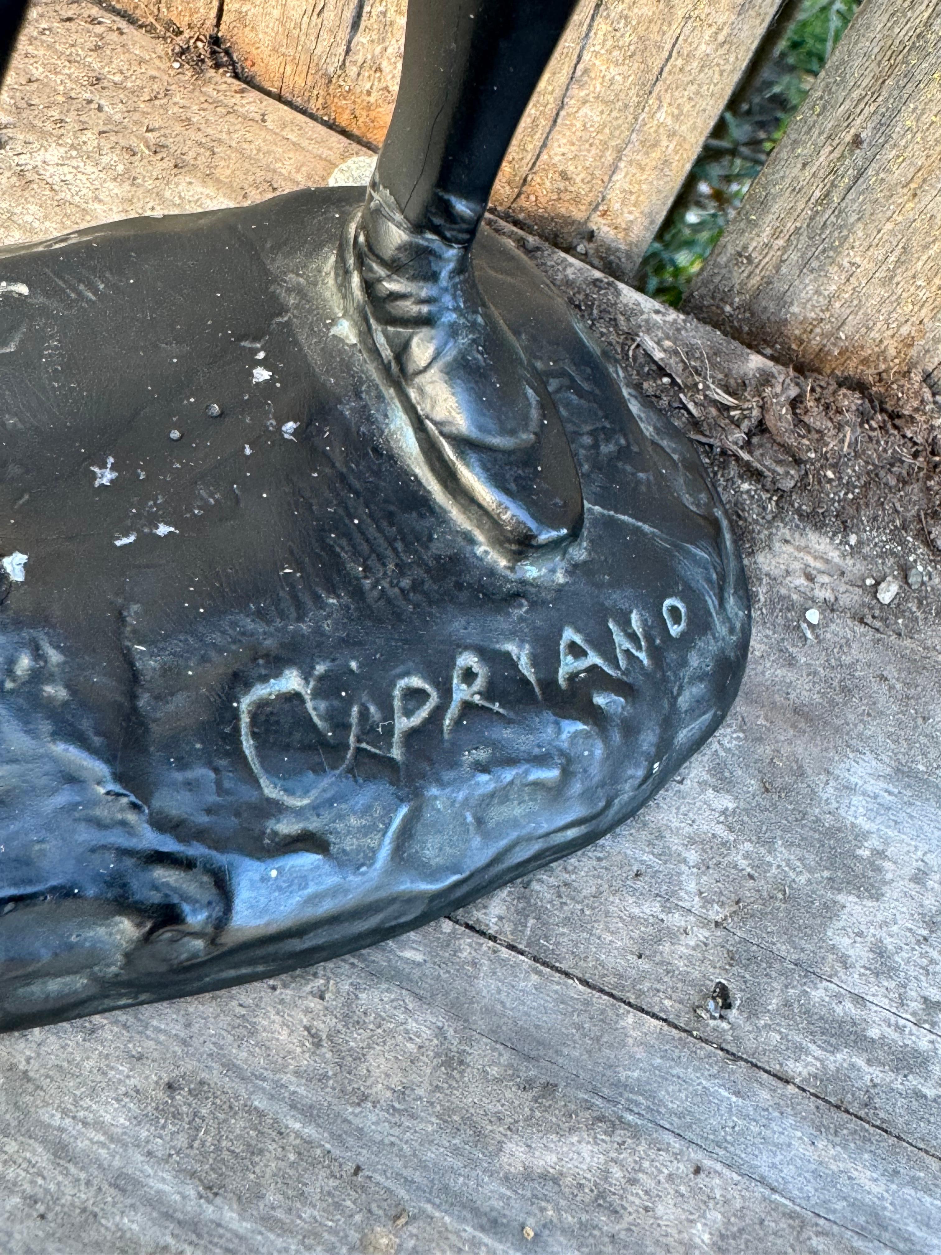 Clay 1970's Anthony Cipriano Ballerina Sculpture For Sale