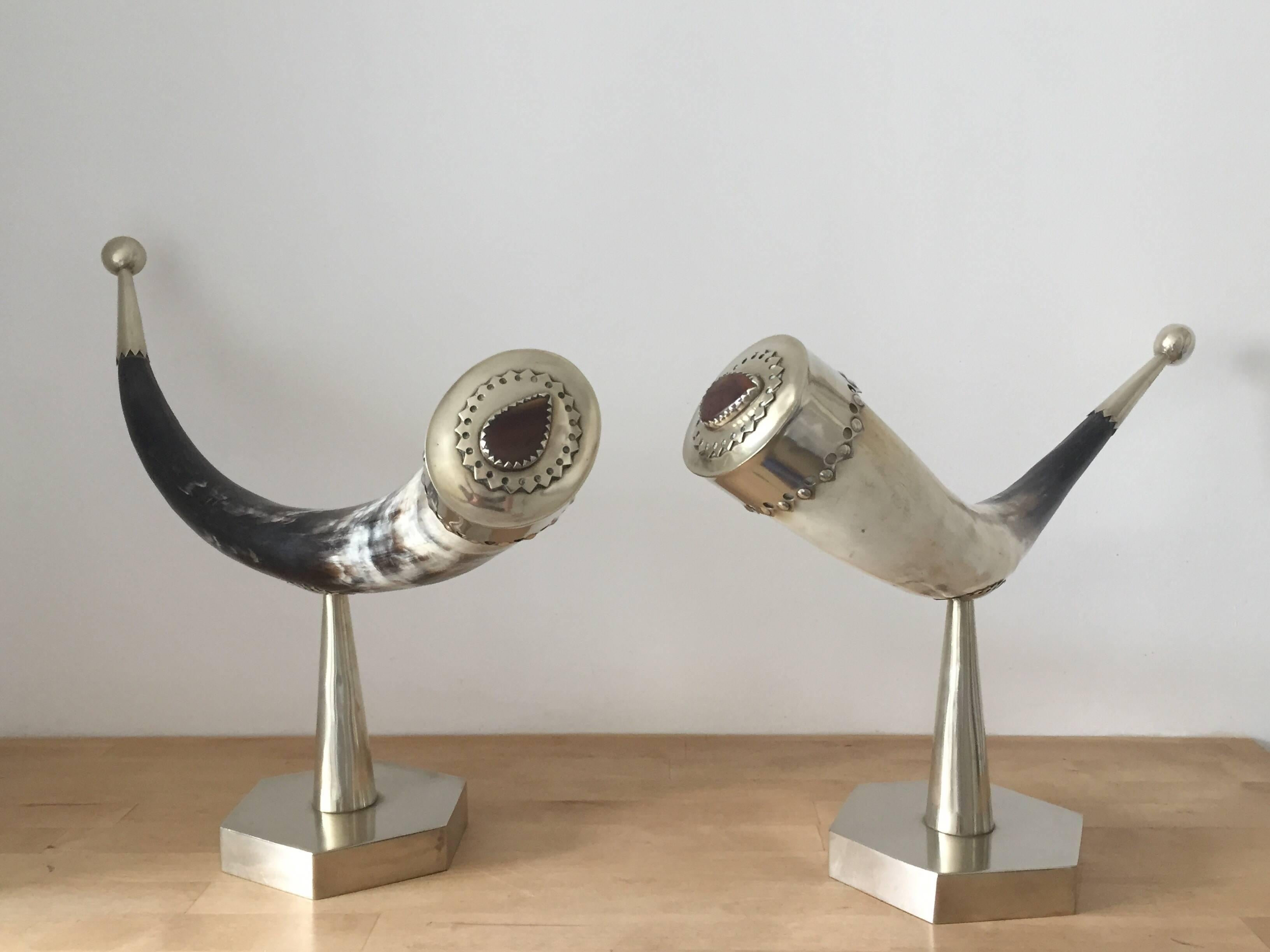 1970s Anthony Redmile Mounted Horns For Sale 2