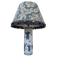 1970's Antique Chinese Ceramic Table Lamp