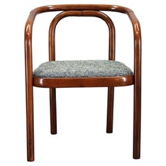 1970s Antonin Suman Beech Bentwood Restored Side Chair by Ton, Czechoslovakia