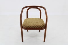 1970s Antonin Suman Chair by TON in Kirkby Fabric