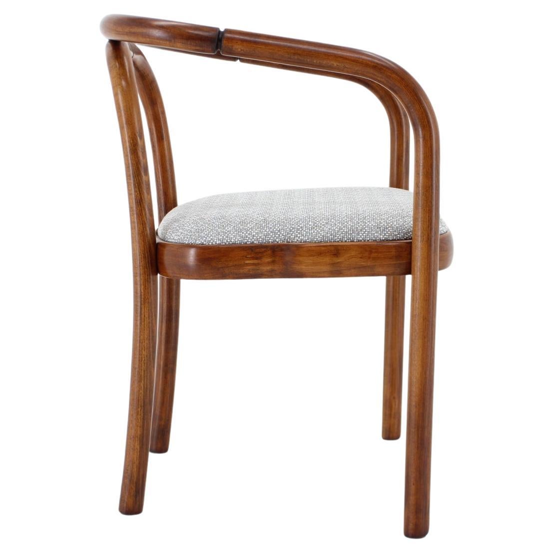 1970s Antonin Suman Dining Chair by Ton in Kirkby Fabric Up to 18pieces