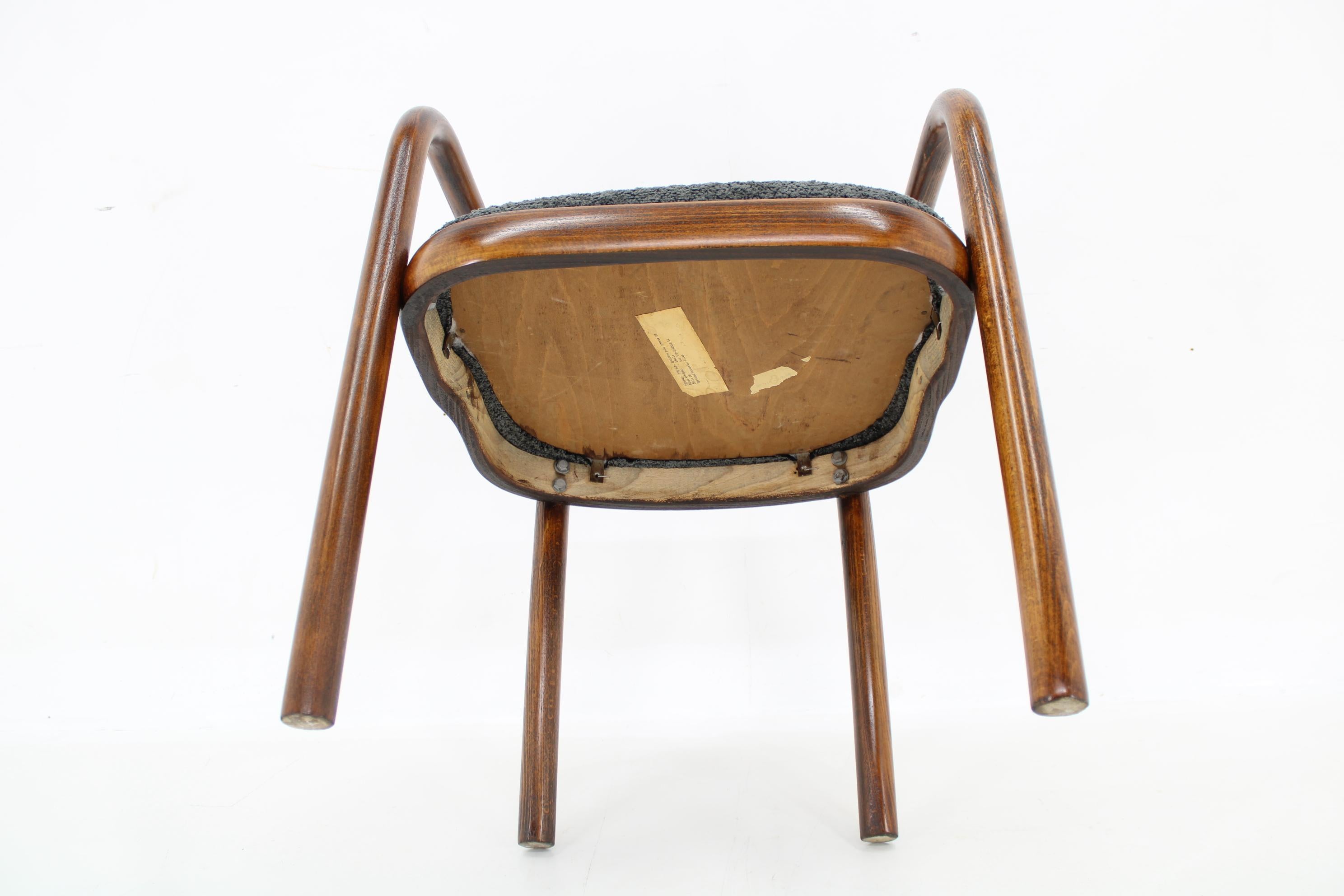 1970s Antonin Suman Set of Four Dining Chair by TON For Sale 2