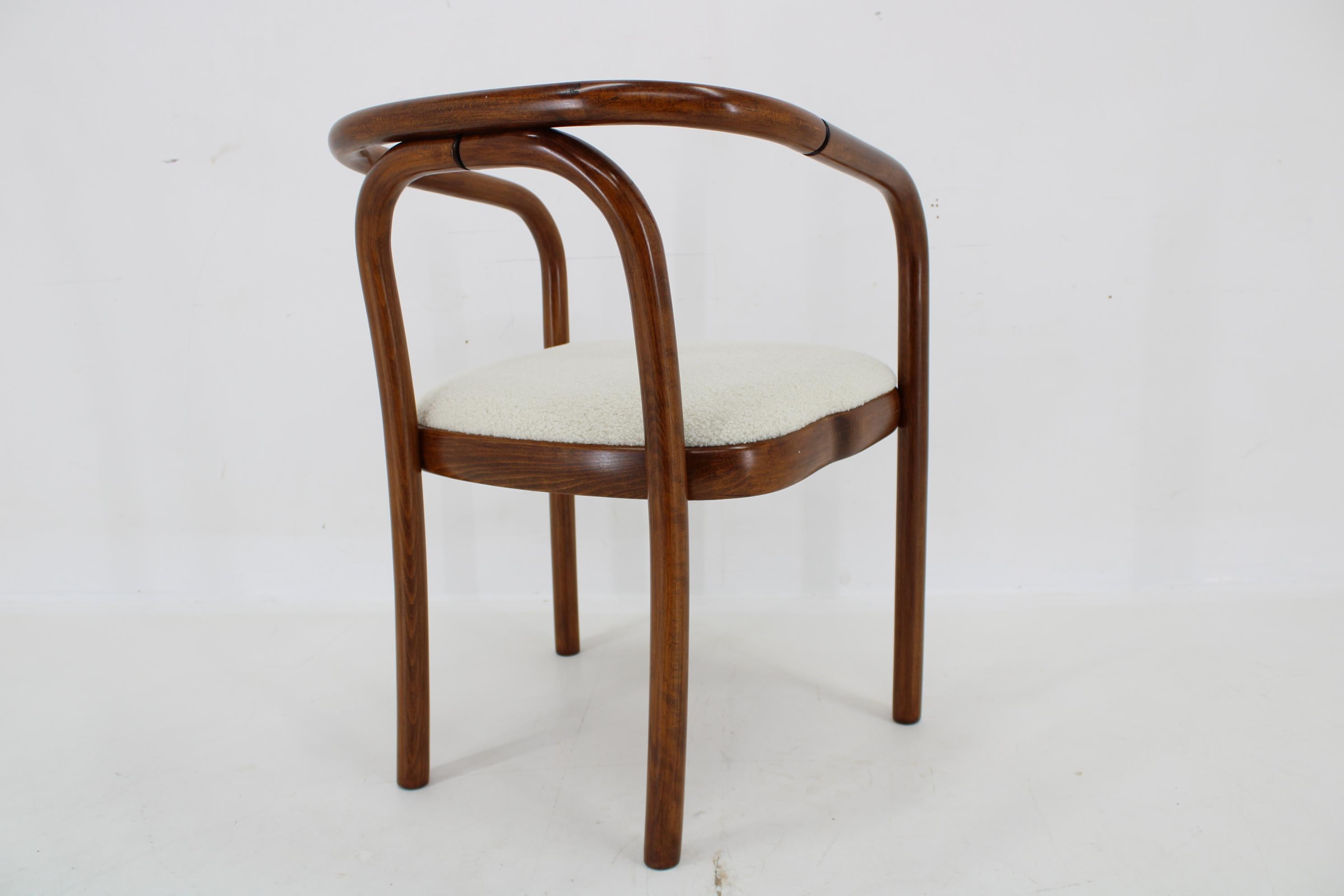 1970s Antonin Suman Set of Four Dining Chair by TON For Sale 5