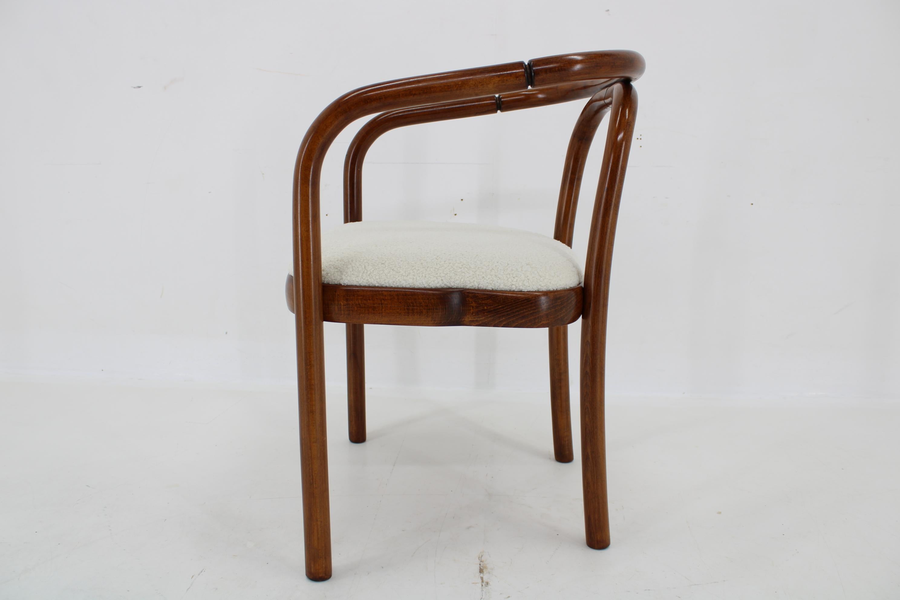 1970s Antonin Suman Set of Four Dining Chair by TON For Sale 8