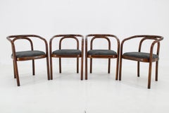 1970s Antonin Suman Set of Four Dining Chair by TON