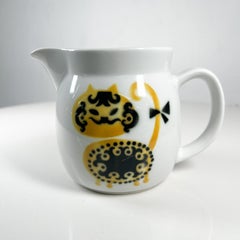 1970s Arabia Glazed Creamer Petite Pitcher Kaj Franck Finland