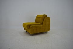 1970s architect Milan Čeček Armchair Apolo 92for Interiér Praha , Czechoslovakia