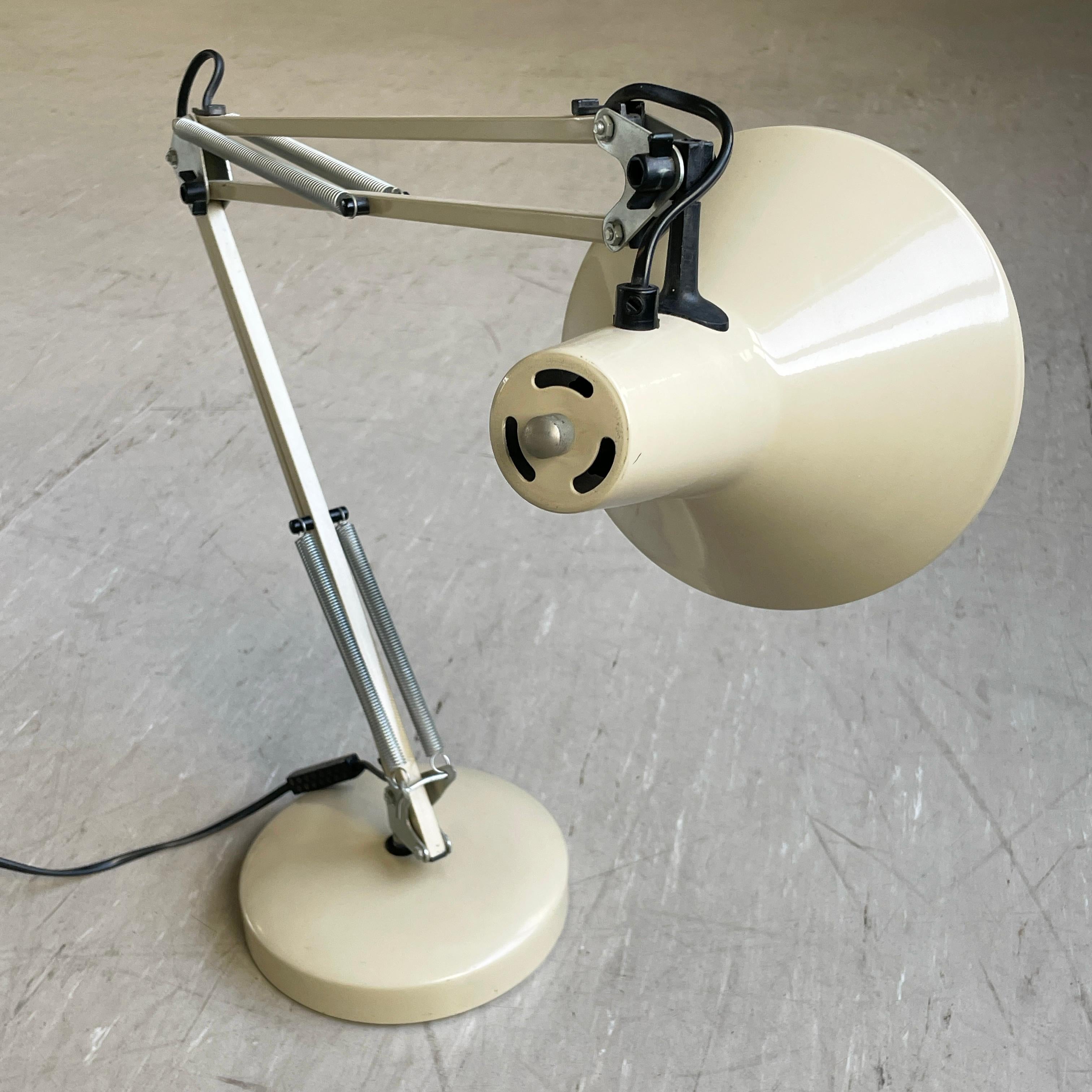 Fin du 20e siècle Lampe de bureau pour architectes des années 1970 en vente