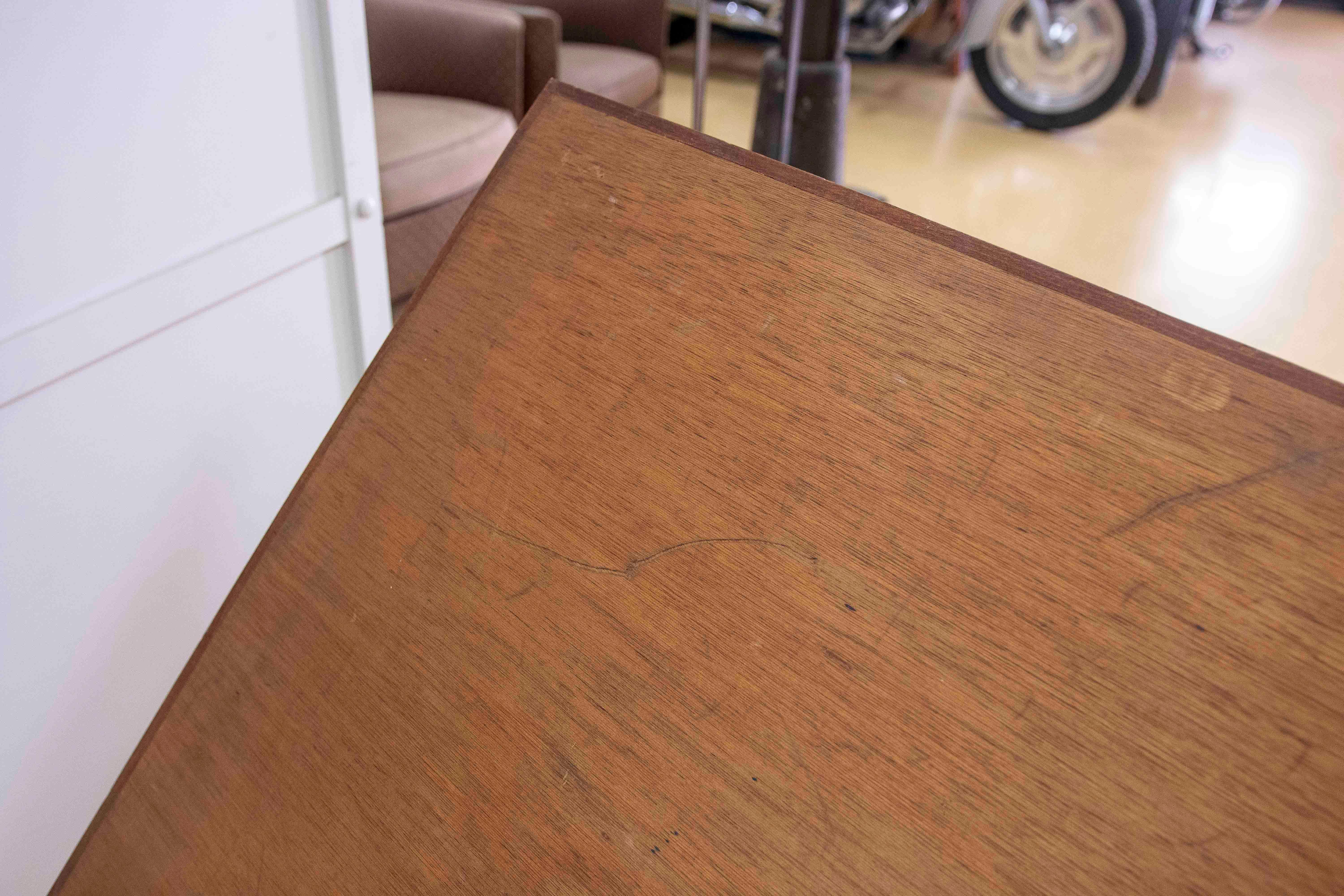 1970s Architect's Wooden Folding Table For Sale 14