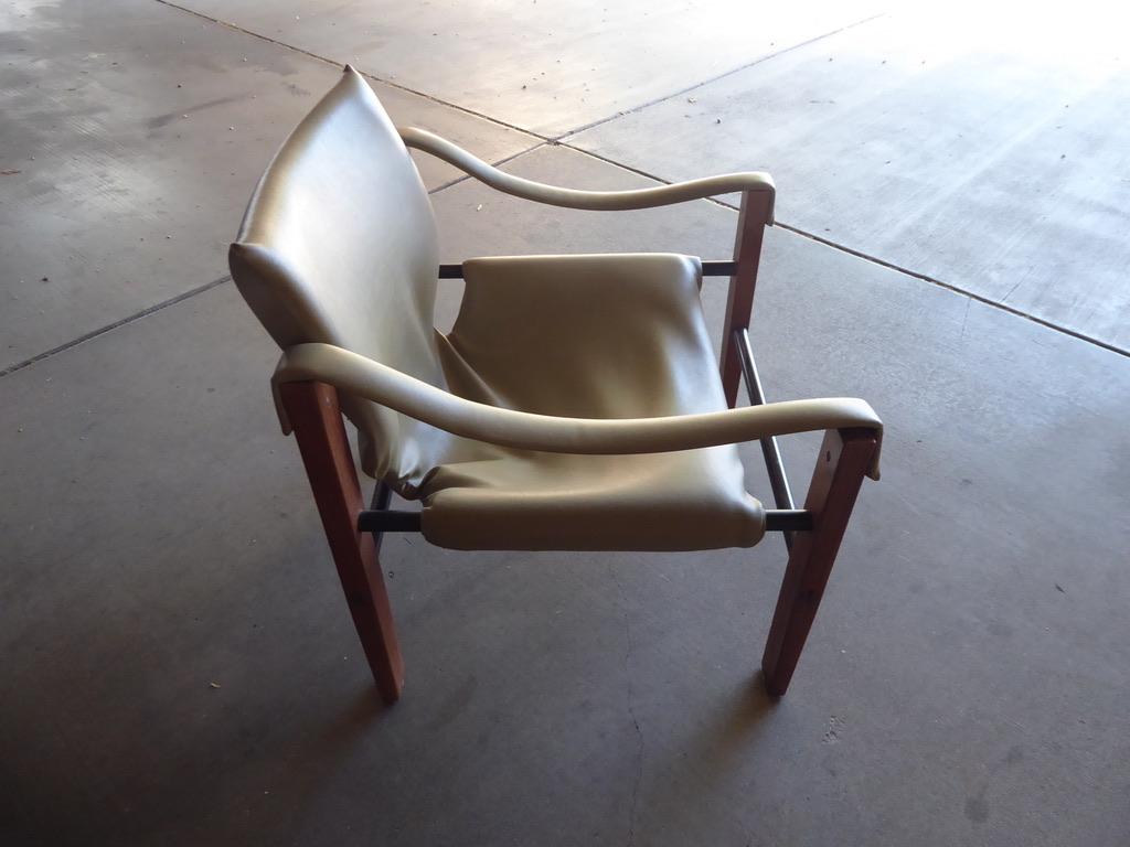 Leather 1970s Arkana Club Chair Designed by Maurice Burke For Sale