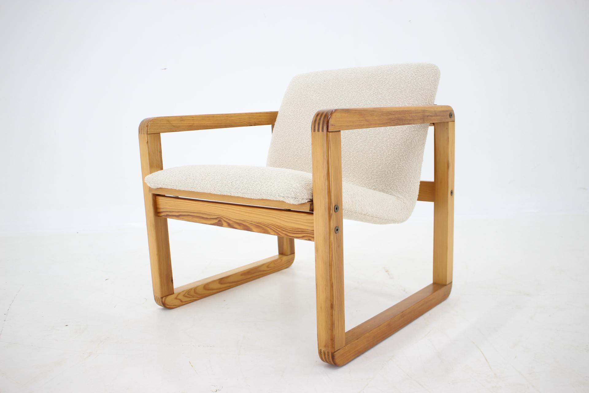 1970s Armchair in Boucle, Up to 4 Pieces Available 4